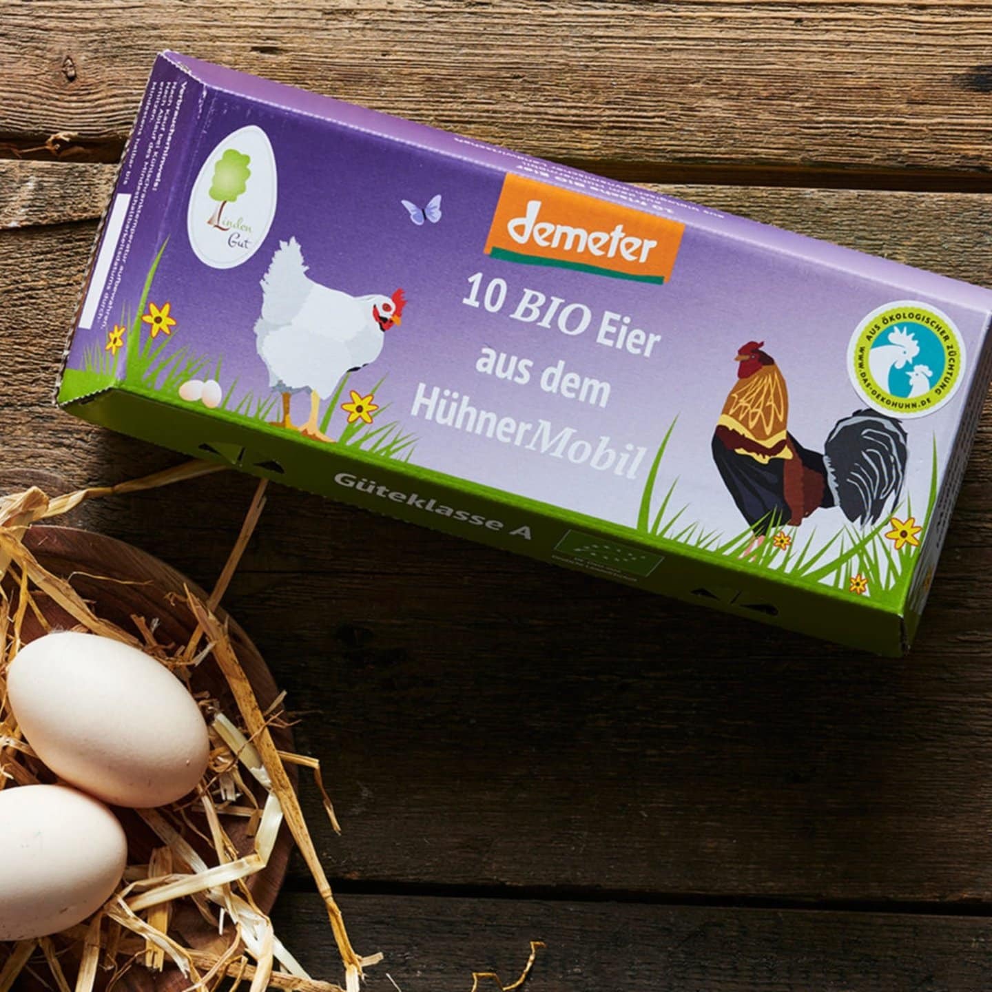 LindenGut Eier im Bio Hofladen